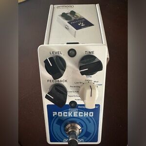 Pockecho Delay & Looper Guitar Effect Pedal